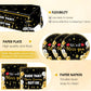 41Pcs We Will Miss You Decorations Rude That You'Re Leaving But Ok Party Supplies Black Gold Plates Napkins Tablecloth, for Coworker Leaving Farewell