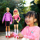 Barbie Fashionistas Set with 2 Fashion Dolls & 6 Accessories, Ken Roller-Skating Fashion Dolls, 65th Anniversary Collectible