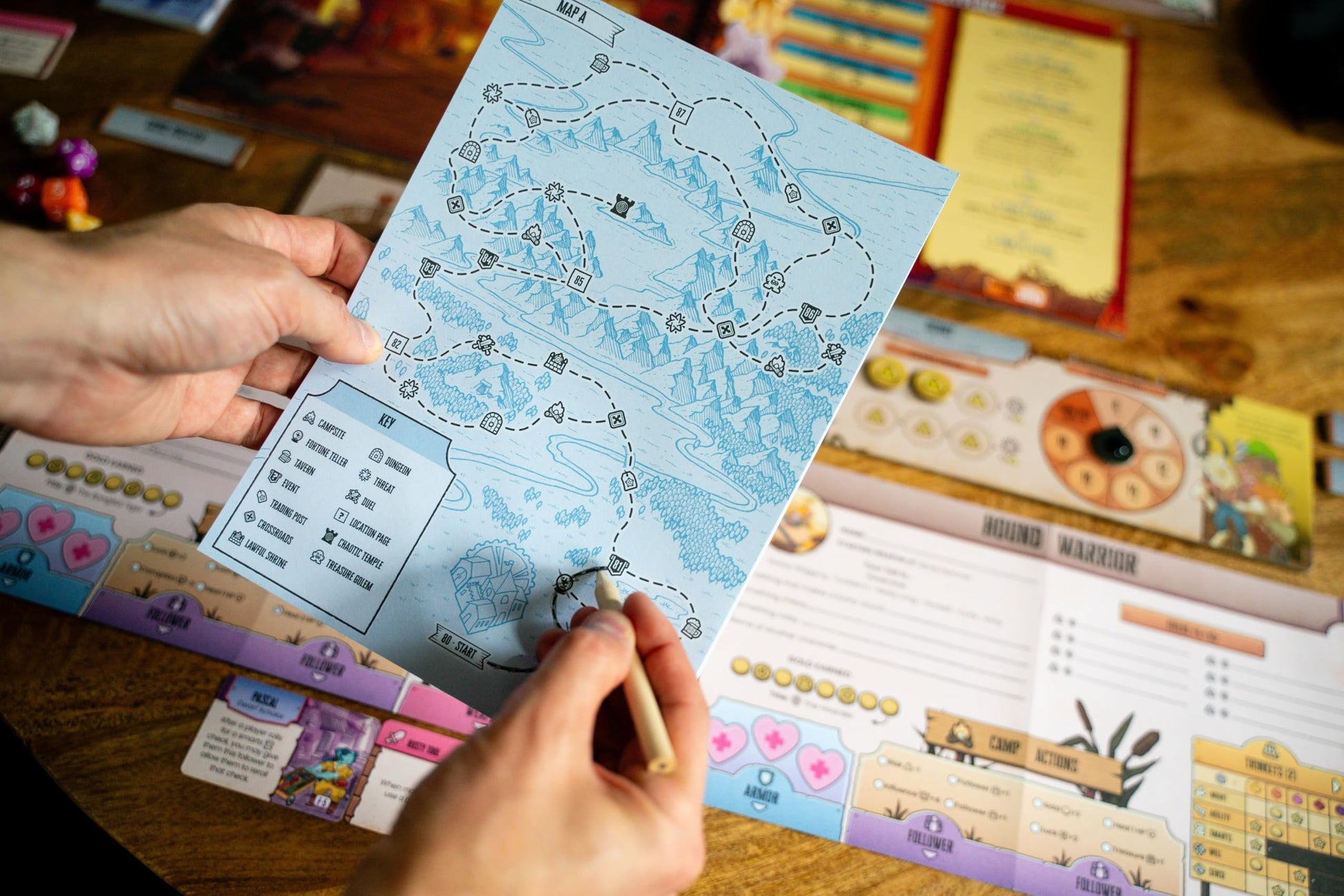 Plaid Hat Games Freelancers Board Game - Dive into a Post-Apocalyptic Gig Economy! Narrative Adventure Game, Fantasy RPG Game, Ages 14+, 3-7 Players