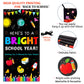 Back to School Decorations, First Day of School Decorations, 3PCS Welcome Back to School Banner, Wall Hanging Porch Banner for Classroom School