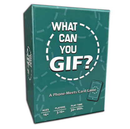 What Can You GIF? The Hilarious Funny Card Game For GIF Lovers - Games and Gift for Adults, Teens & Tweens - 3-12 Players by TwoPointOh Games
