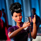 Barbie Inspiring Women Series Ella Fitzgerald Collectible Doll, Approx. 12-in, Wearing Purple Gown, with Microphone, Doll Stand and Certificate of