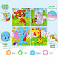 NASHRIO Wooden Puzzles for Toddlers Age 3-5, 8 Pack Animal and Dinosaur Jigsaw Puzzles, Preschool Educational Toys, Wooden Puzzle Set for Boys Girls