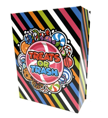 Treats or Trash - Captivating Card Game for Kids & Families - Gather Your Treats and Dodge The Trash! 2-4 Players | Ages 4+ | Mom's Choice Awards