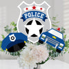 Big Dot of Happiness Calling All Units - Police - Cop Birthday Party or Baby Shower Centerpiece Sticks - Table Toppers - Set of 15