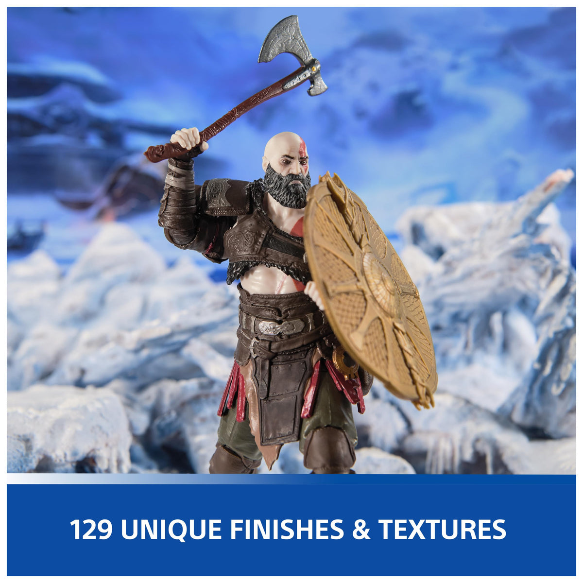 PlayStation God of War Ragnarok Kratos 6" Deluxe Figure