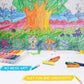 MayMoi Tempera Paint Sticks - 24 Bright Colors, Quick Drying, Easy to Color and Washable Crayons for Teens and Students