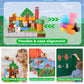 Goody King Magnetic Blocks |100PCS Magnetic Building Cube Game, Constructions Toys for Boys & Girls Age 3-4, 5 6 7 8 9 10, STEM Montessori Stacking