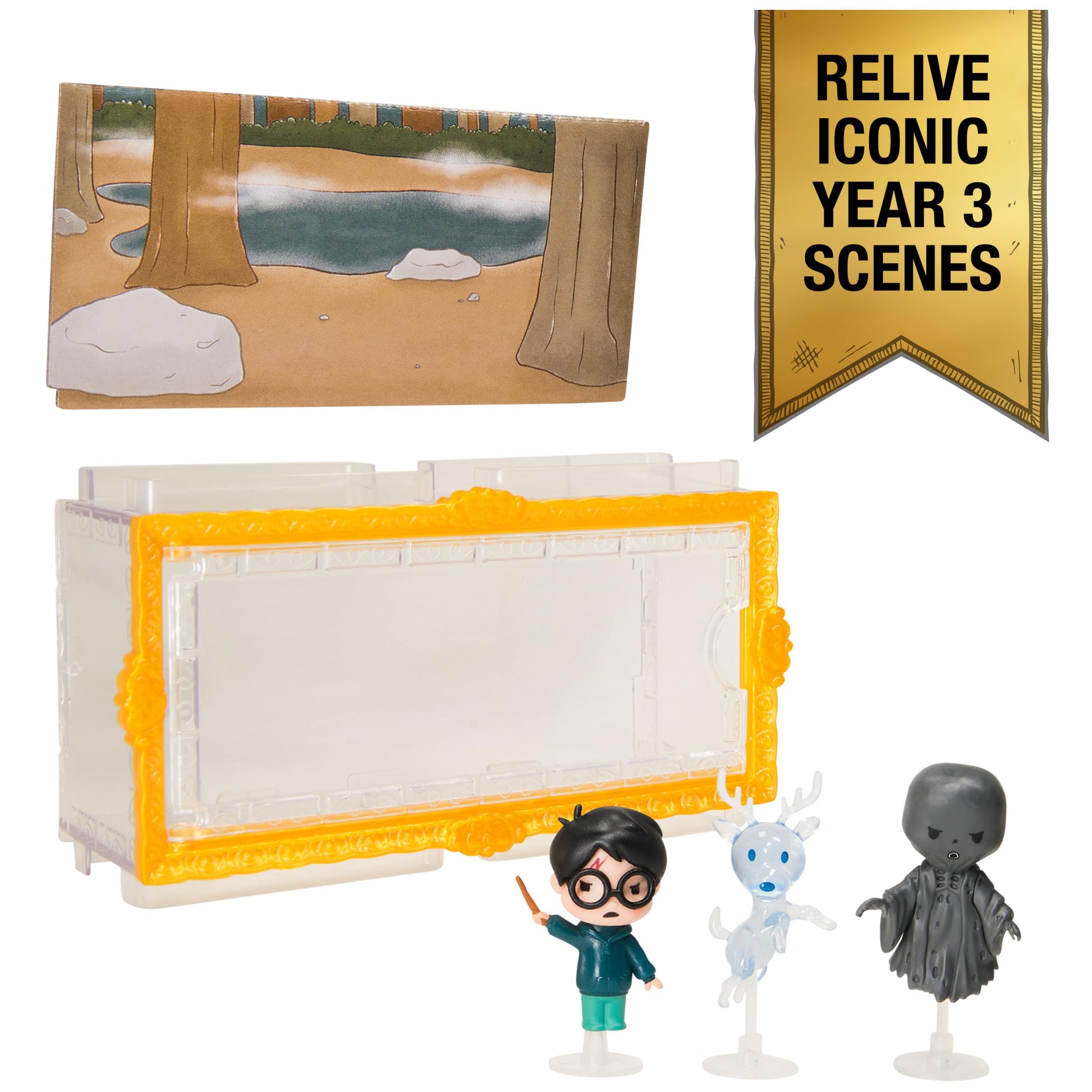 Wizarding World Micro Magical Moments Patronus & Dementor Set, Ages 6+