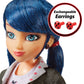 Miraculous Cat Ladybug Superhero Secret Marinette with Ladybug Fashion Outfit by Playmates Toys