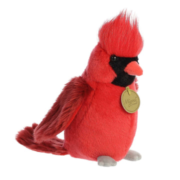 Aurora® Realistic Miyoni® Cardinal Stuffed Animal - Lifelike Details Make a Cherished Companion - Perfect for Decorating Bedrooms or Classrooms - Red