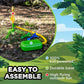 Stomp Rocket Dino-Soar Rocket Refills, 6 Rockets - Replacement Dinosaur-Themed Soft Foam Rockets for Launcher - Fun Backyard & Outdoor Kids Toys Gifts