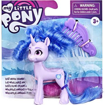 Hasbro My Little Pony Best Movie Friends - Poseable Articulated Figures with Accessories - (Izzy Moonbow)