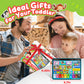 Peacurh Trilingual Learning Toy Tablet with Music & Sound, Montessori Speech Musical Therapy Toys, Gifts for Boy, Girl, Baby, Toddler, for Age 1, 2, 3