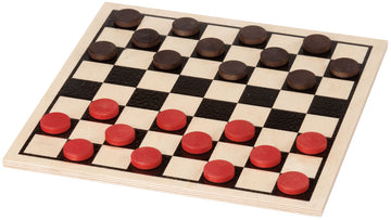 Maple Landmark Basic Checker Set - Made in USA