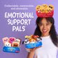 Emotional Support School Supplies Plush by Relatable - Cute Stuffed Animals and Squishy Toys, Fun Back to School Gifts for All Ages and Teacher Gifts