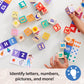 Melissa & Doug Ms. Rachel Letter, Number, and Game Wooden Learning Blocks with Activity Cards for Girls and Boys Toddlers Ages 18 Months+ - FSC