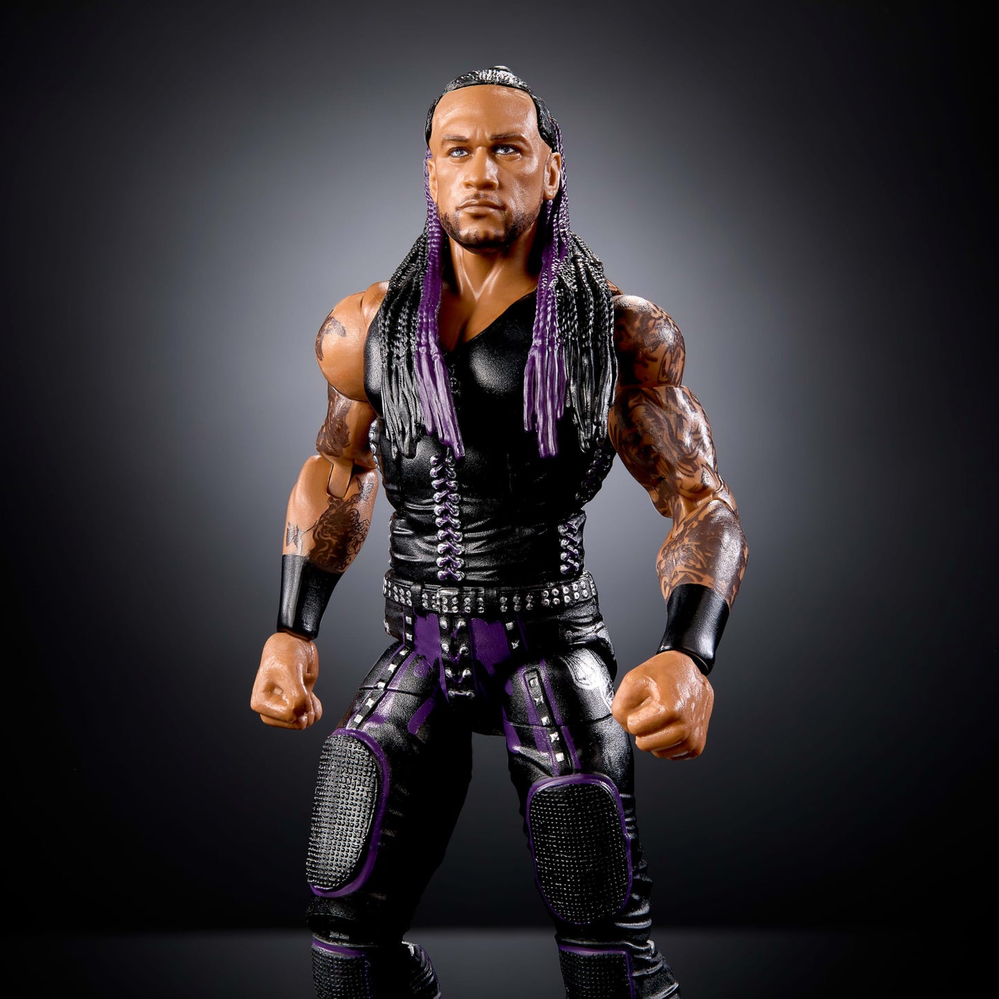 Mattel WWE Elite Collection Top Picks Action Figure & Accessories Set, Damian Priest 6-inch Collectible with Swappable Hands, Ring Gear & 25