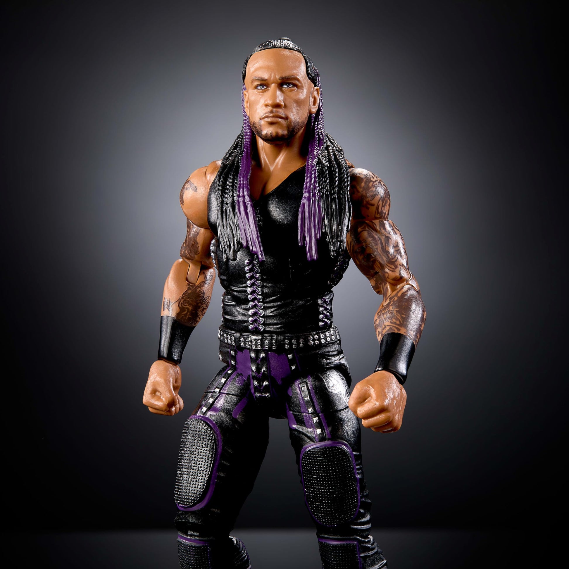 Mattel WWE Elite Collection Top Picks Action Figure & Accessories Set, Damian Priest 6-inch Collectible with Swappable Hands, Ring Gear & 25