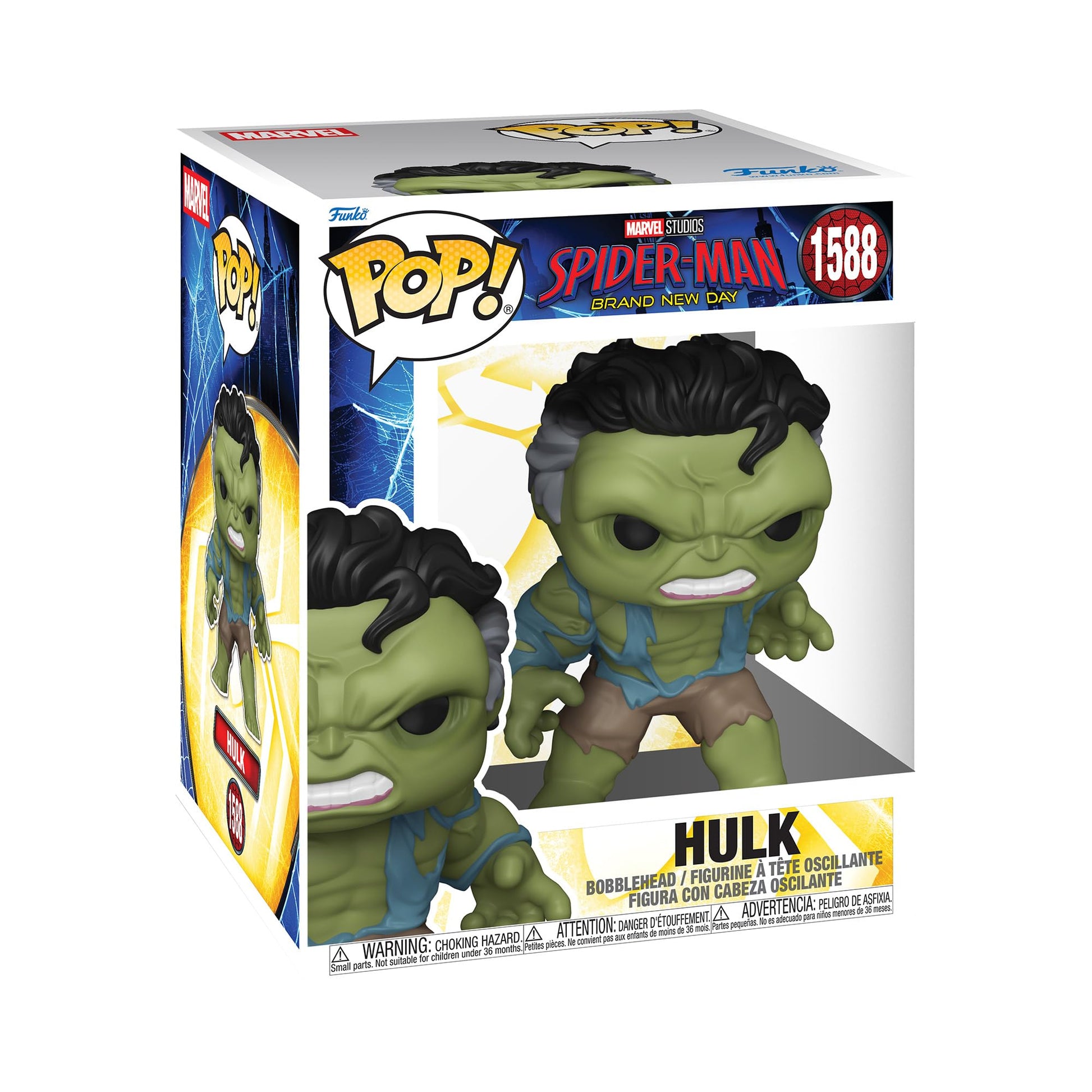 Funko Pop! Super Marvel: Spider-Man: Brand New Day - Super Hulk - Collectable Vinyl Figure - Gift Idea - Official Merchandise - Toys for Kids & Adults