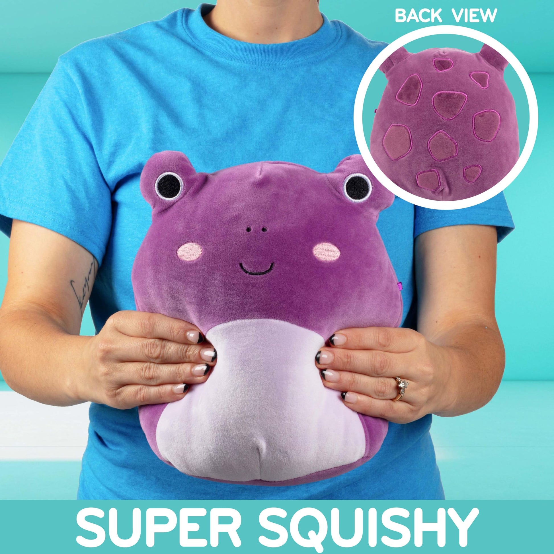 Squishmallows Original 8-Inch Philomena The Frog - Official Jazwares Plush - Collectible Soft & Squishy Stuffed Animal Toy - Gift for Kids, Girls