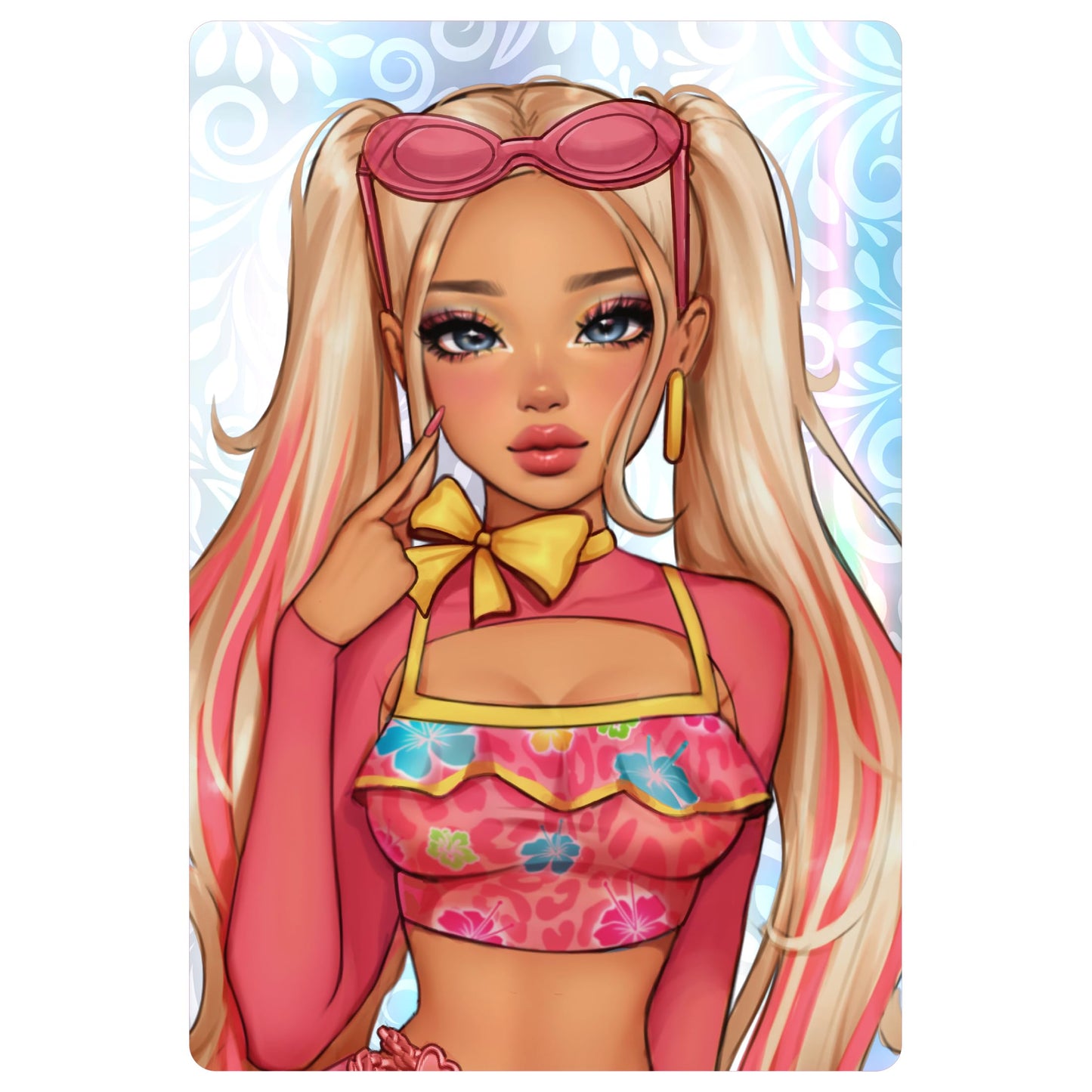 PhatMojo Dress to Impress - Bubblegum Gal Fashion Doll - Series 1 Wave 1 - 11.5-Inch Tall - Includes DLC Code Redeemable on Roblox - Officially