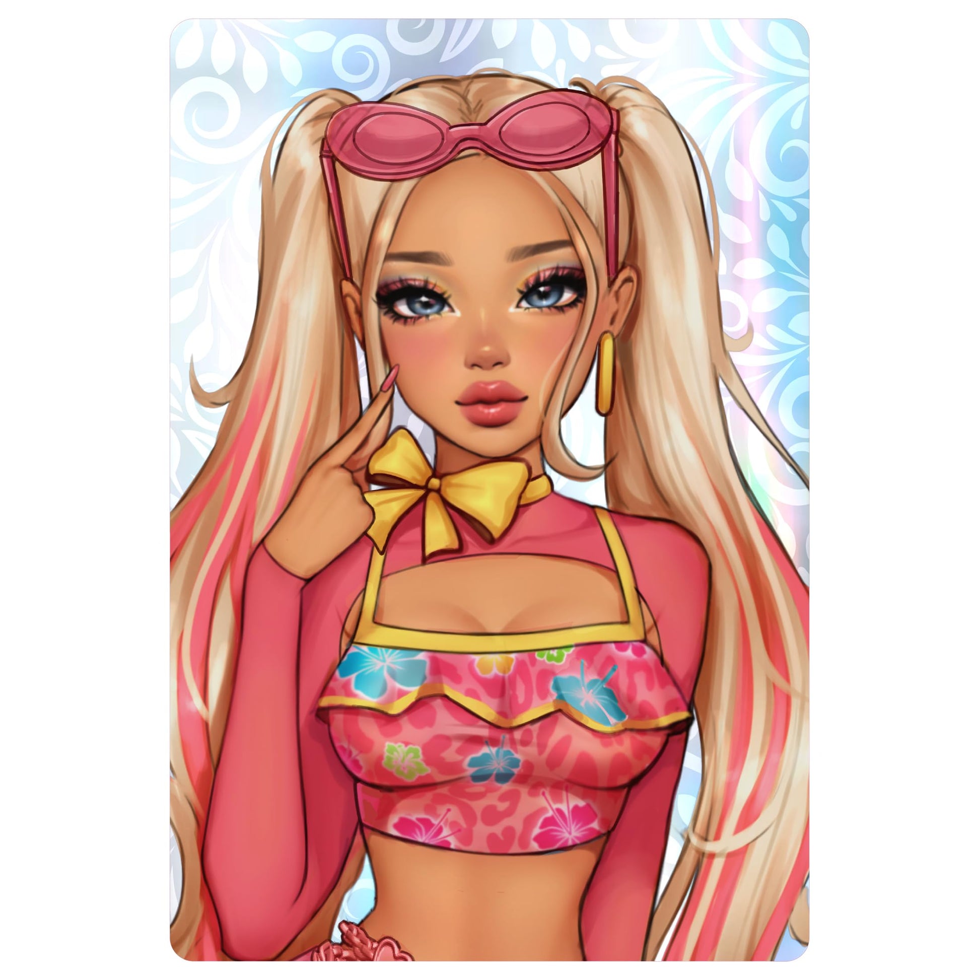 PhatMojo Dress to Impress - Bubblegum Gal Fashion Doll - Series 1 Wave 1 - 11.5-Inch Tall - Includes DLC Code Redeemable on Roblox - Officially