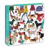 Galison - Winter Dogs 500 Piece Jigsaw Puzzle for Adults