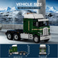 Mould King RC Tractor Truck Building Block, 2181 Pcs Semi Truck Toy