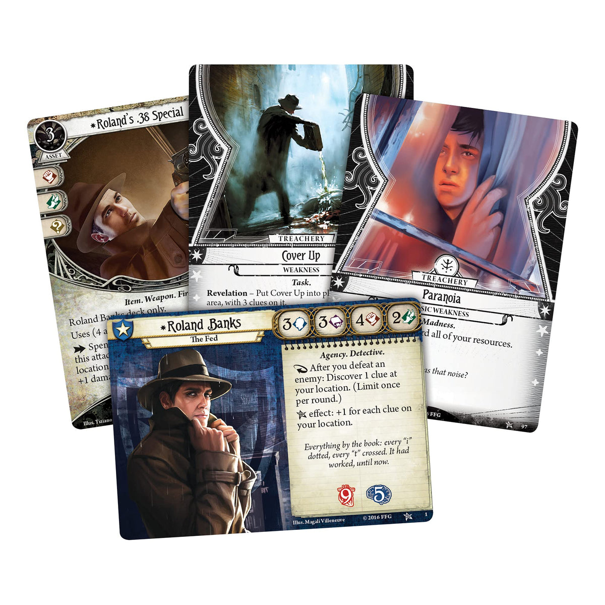 Arkham Horror Card Game - Mystery Cooperative Card Game for Ages 14+, 1-2 Players, 1-2 Hour Playtime by Fantasy Flight Games