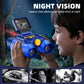 Binoculars for Kids with Night Vision, 2.4" IPS Screen Digital Binoculars with 20 Games & 8GB SD Card, 10X Optical Zoom, Rechargeable STEM Outdoor