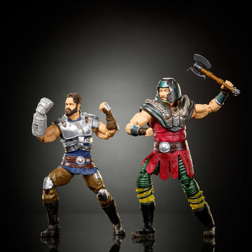Masters of the Universe Chronicles 2 Action Figures, 6.5 Inch 2026 Movie Accurate Ram Man & Fisto Deluxe Articulation (Amazon Exclusive)