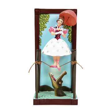Enesco Disney Showcase the Haunted Mansion Tightrope Girl Framed Portrait Figurine, 7.9 Inch, Multicolor