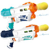 JOYIN 2 in 1 Super Water Gun Blaster Pistol and Foam Ball Popper Air Toy Guns with 12 Foam Balls, Kids Shooting Game, Squirt Guns for Kids Summer