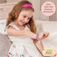 Story Magic Wooden ABC Beads by Horizon Group USA, Premium Wood Jewelry Making Kit, Makes 10+ Pieces of Jewelry, Over 350 Wooden Beads & Charms