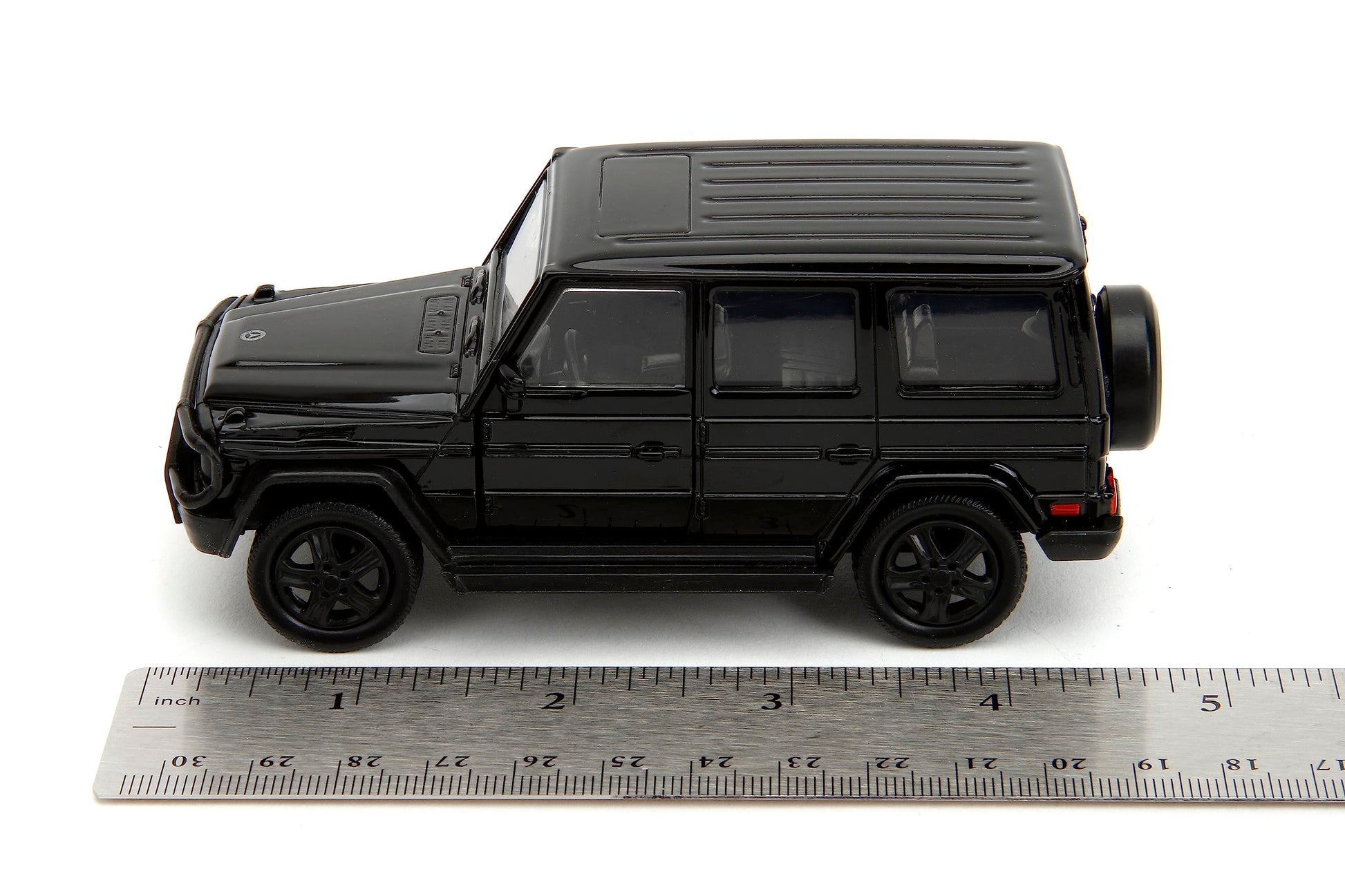 Jada Pink Slips 1:32 W1 Mercedes Benz G Class 4x4 Die-Cast Car, Toys for Kids and Adults (Black)