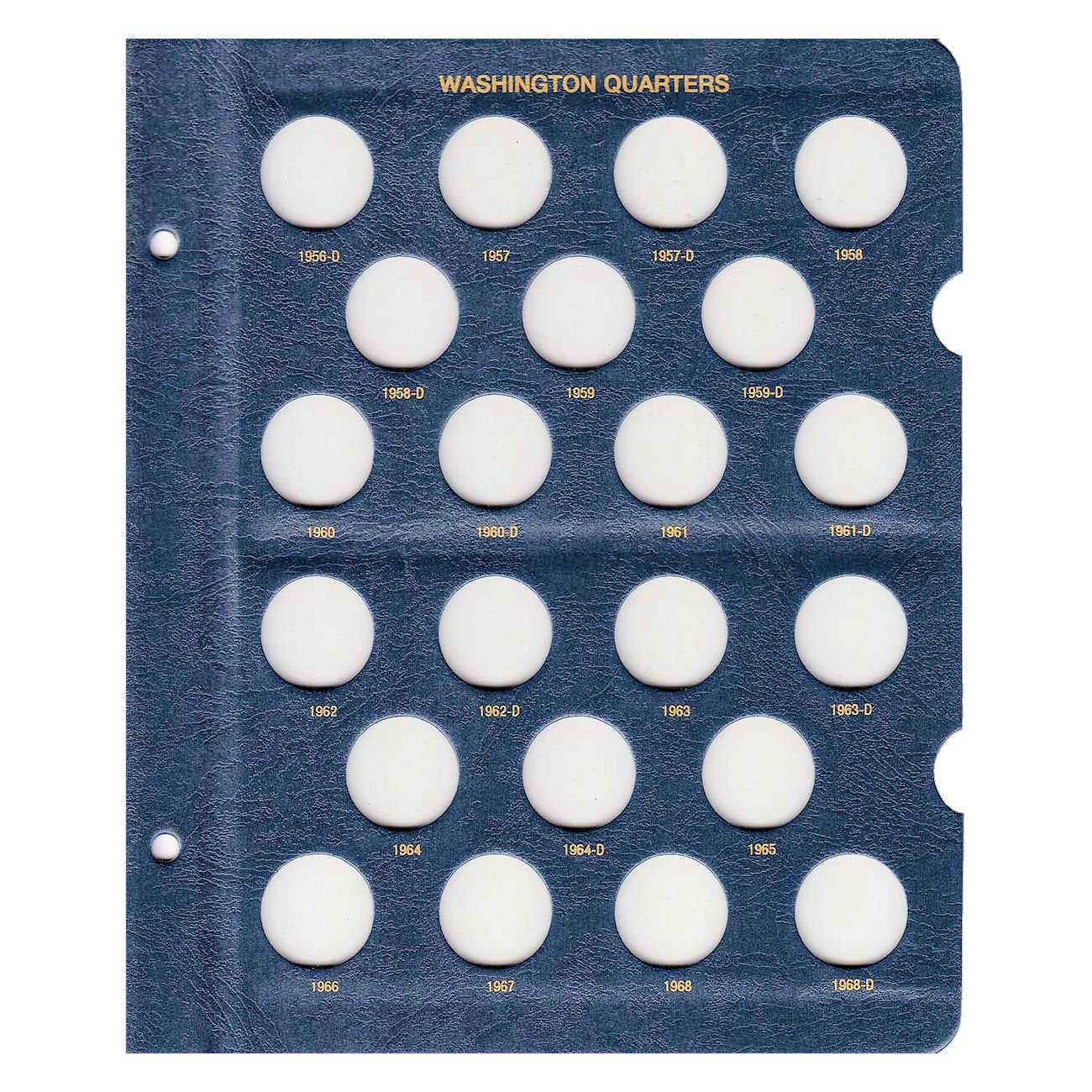 Whitman US Washington Quarter Coin Album 1932 - 1990 #9122