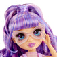 RAINBOW HIGH Creative Crystals Purple - 28 cm Purple Mannequin Doll with Crystal Accessory Kit, Ring for You, Resin Game, Gift for 8+ Years