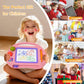 HVETO Magnetic Drawing Board, Toddler Girl Toys for 1-2 Year Old, Doodle Board Pad Learning and Educational Kids Toys for 1 2 3 Year Old Baby Girl