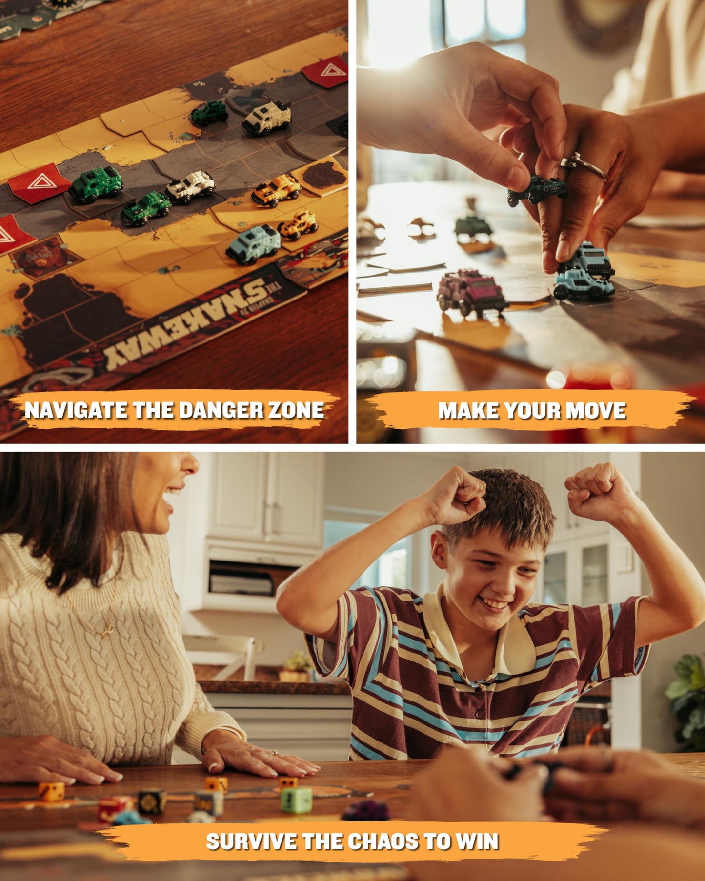 Restoration Games Thunder Road Vendetta - Racing and Strategy Board Game for Adults - Post-Apocalyptic Demolition Derby Racing Game - 2-4 Players