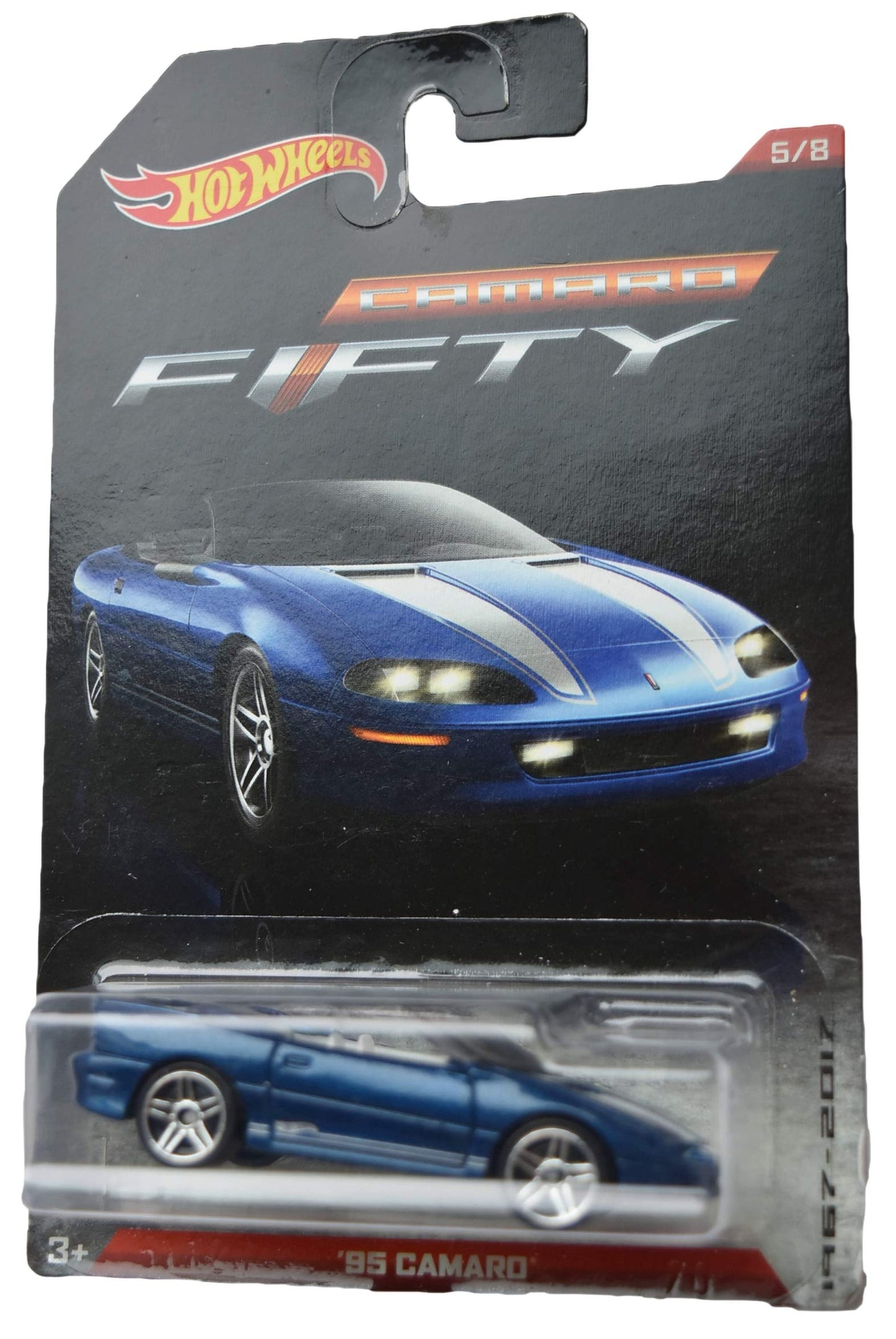 Hot Wheels Camaro Fifty year '95 Camaro 5/8, blue