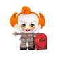 Jazwares Warner Bros. IT 8-Inch Pennywise Plush - Super-Soft, Eerie, and Huggable Plush Toy - Official Licensed Plush - for All Ages
