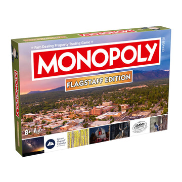 Monopoly Board Game - Flagstaff, AZ Edition: 2-6 Players Family Board Games for Kids and Adults, Board Games for Kids 8 and Up, Great for Game Night