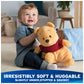 GUND Disney Winnie the Pooh Oh So Snuggly Pooh Bear 12.5-Inch Plush Ages 0+