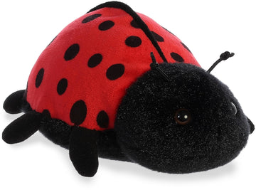 Aurora® Adorable Mini Flopsie™ Ladybug-Ladybird™ Stuffed Animal - Mini Companions Ready for Playful Adventures - for Kids All Ages, Toddlers, Adults