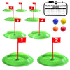 GoSports Pure Putt Challenge Mini Golf Game - Build Your Own Course at Home, The Office or On The Green - Includes 9 Holes, 4 Balls, Dry-Erase