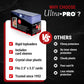 Ultra Pro 3" x 4" Clear Regular Toploader & Card Sleeves Bundle,100 Pack