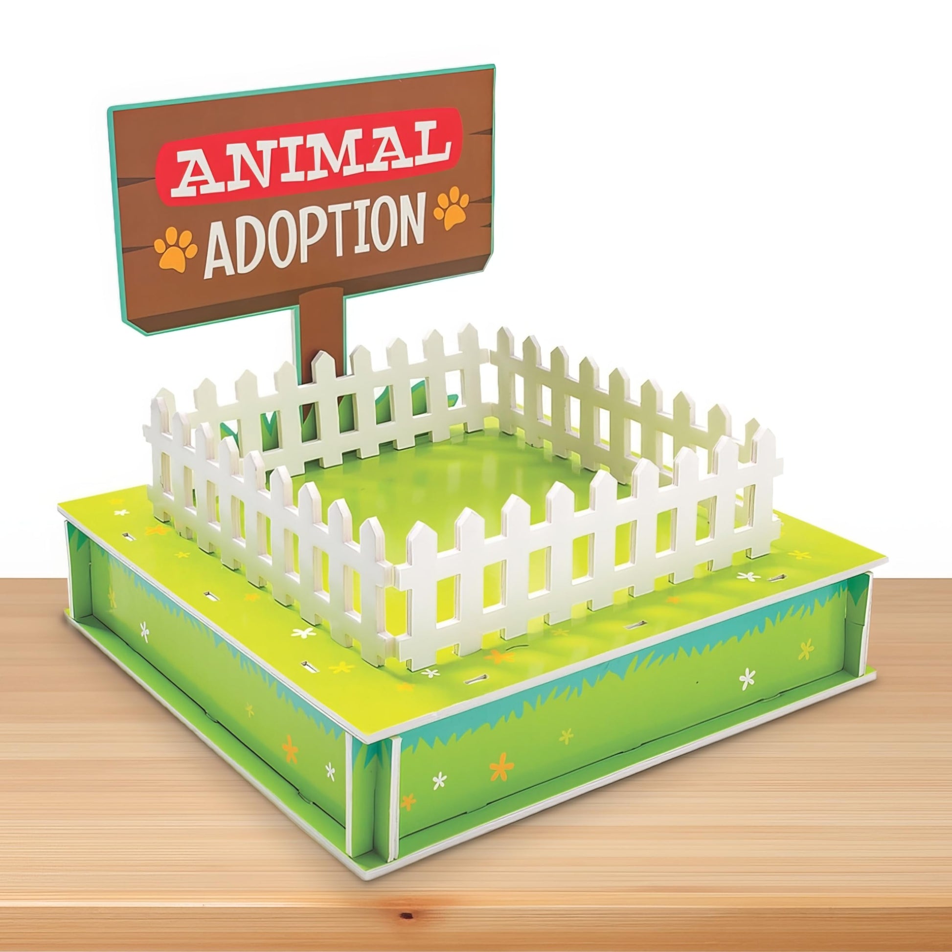 Fun Express Animal Adoption Centerpiece Party Decor, Perfect for Celebrations, Events & Fundraisers, Eye-Catching Design for Animal Lovers - 1 Piece
