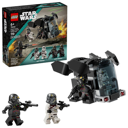 LEGO Star Wars Death Trooper & Night Trooper Battle Pack Kids Toy - Building Set for Pretend Play - Ahsoka Series Model Kit for Boys and Girls, Ages