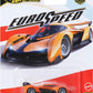 Hot Wheels Premium Car Culture Collectible Toy Car, 1:64 Scale Die-Cast McLaren Solus GT, Eurospeed Vehicle with Real Riders Tires